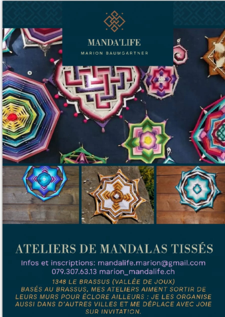 Marion Manda’Life - Univers des mandalas tissés ✨